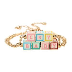 NWT Melanie Martinez Cry Baby Blocks Bracelet Set
